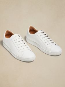 Nickola Leather Sneaker sold by Banana Republic