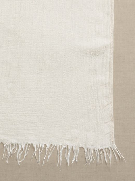 Caro Viscose-Cashmere Layering Scarf sold by Banana Republic product image thumbnail 3