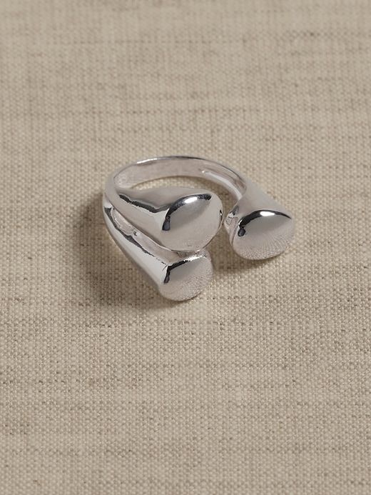 Ravena Triple Oval Ring | Aureus + Argent sold by Banana Republic product image thumbnail 3