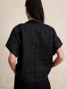 Laurel Linen-Cotton Top sold by Banana Republic