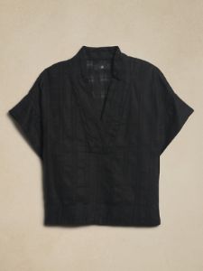 Laurel Linen-Cotton Top sold by Banana Republic