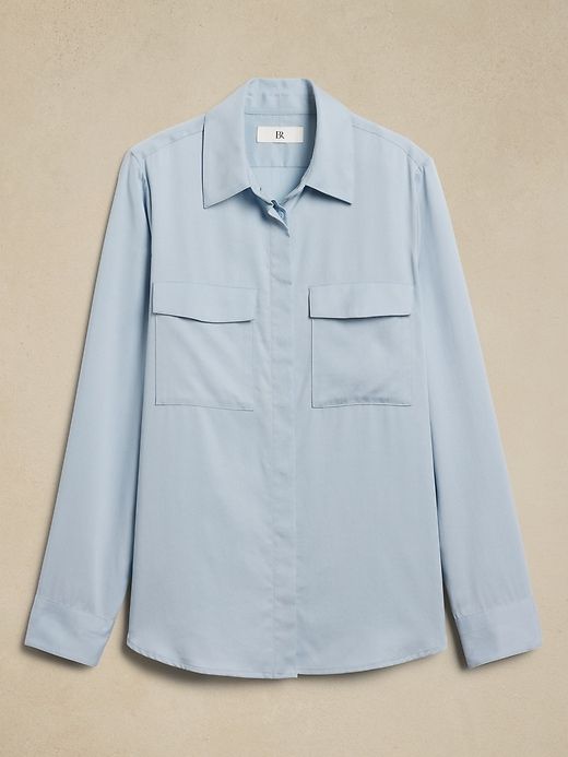 The Perfect Utility Shirt sold by Banana Republic product image thumbnail 4