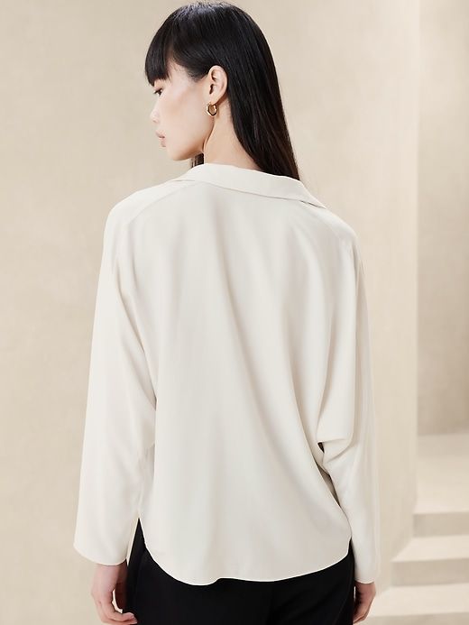 Dona Silk Dolman Top sold by Banana Republic product image thumbnail 2