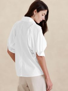 Livia Poplin Shirt sold by Banana Republic