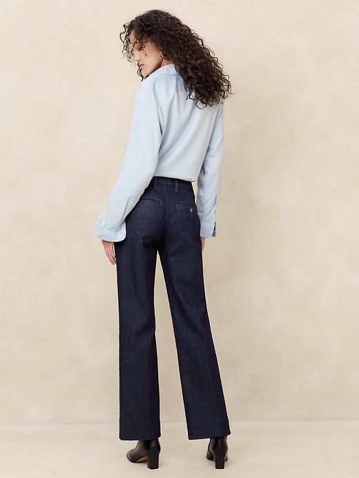 Mid-Rise Trouser Jean sold by Banana Republic product image thumbnail 2