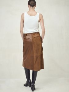 BR x Peter Do Leather Utility Skirt sold by Banana Republic
