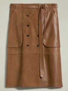 BR x Peter Do Leather Utility Skirt sold by Banana Republic