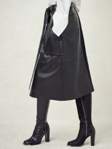 BR x Peter Do Leather Utility Skirt sold by Banana Republic