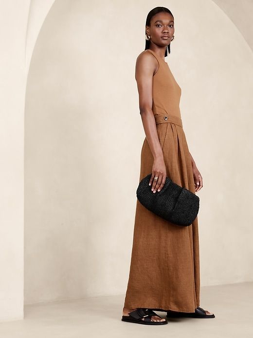 Riviera Raffia Clutch sold by Banana Republic product image thumbnail 3