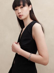 Elongated Mariner Link Chain Bracelet | Aureus + Argent sold by Banana Republic
