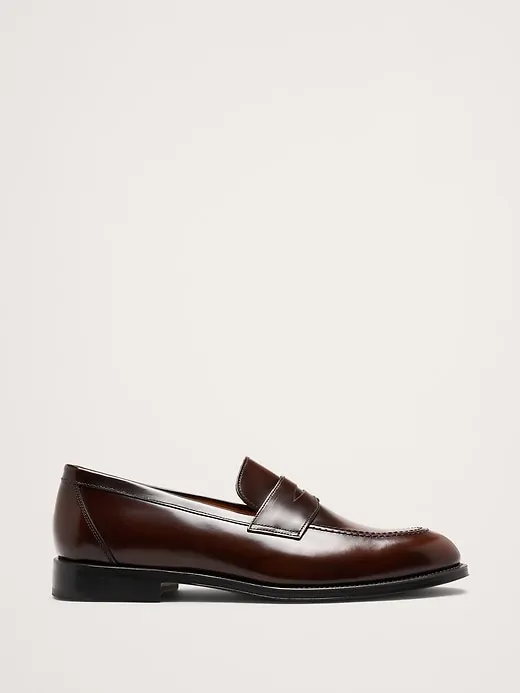Leather Dress Loafer sold by Banana Republic