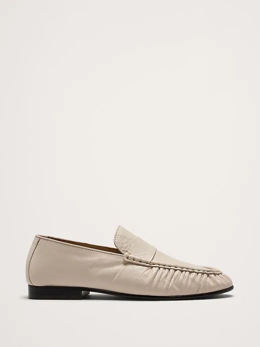 Leather Penny Loafer sold by Banana Republic