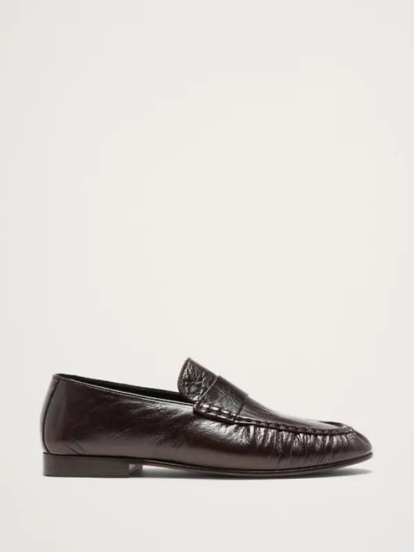 Leather Penny Loafer sold by Banana Republic