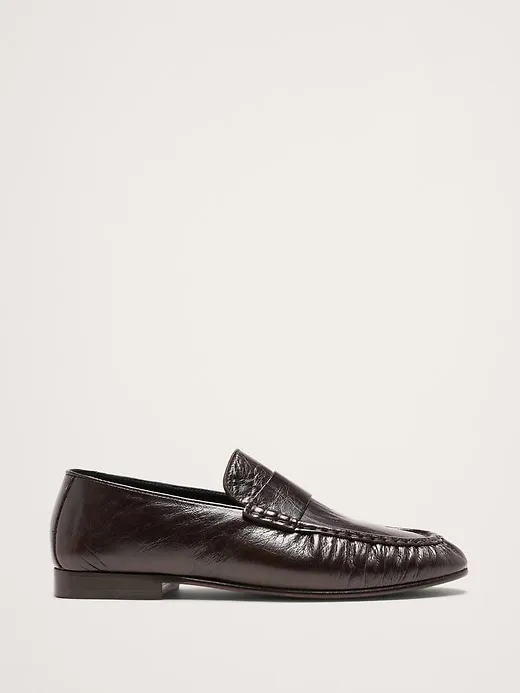 Leather Penny Loafer sold by Banana Republic