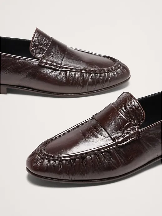 Leather Penny Loafer sold by Banana Republic product image thumbnail 5