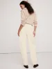 High-Rise Rigid Bow Corduroy Pant sold by Banana Republic