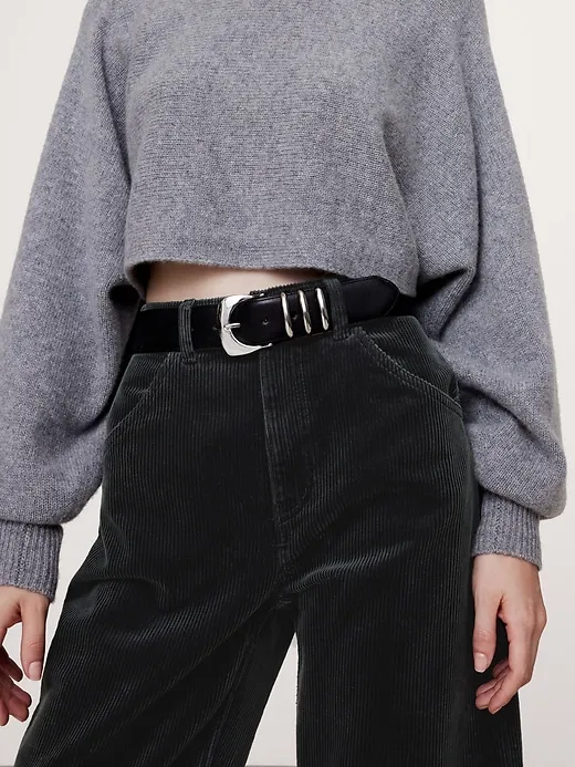 High-Rise Rigid Bow Corduroy Pant sold by Banana Republic product image thumbnail 3