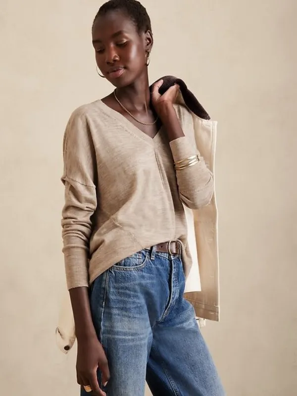 Petite Nave Oversized Merino Sweater sold by GAP