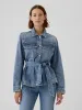 UltraSoft Belted Denim Jacket sold by GAP