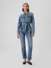 UltraSoft Belted Denim Jacket sold by GAP