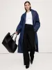 High-Rise Modern Straight Siena Italian Wool Pant sold by Banana Republic