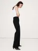 High-Rise Modern Straight Siena Italian Wool Pant sold by Banana Republic