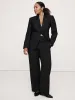 High-Rise Modern Straight Siena Italian Wool Pant sold by Banana Republic