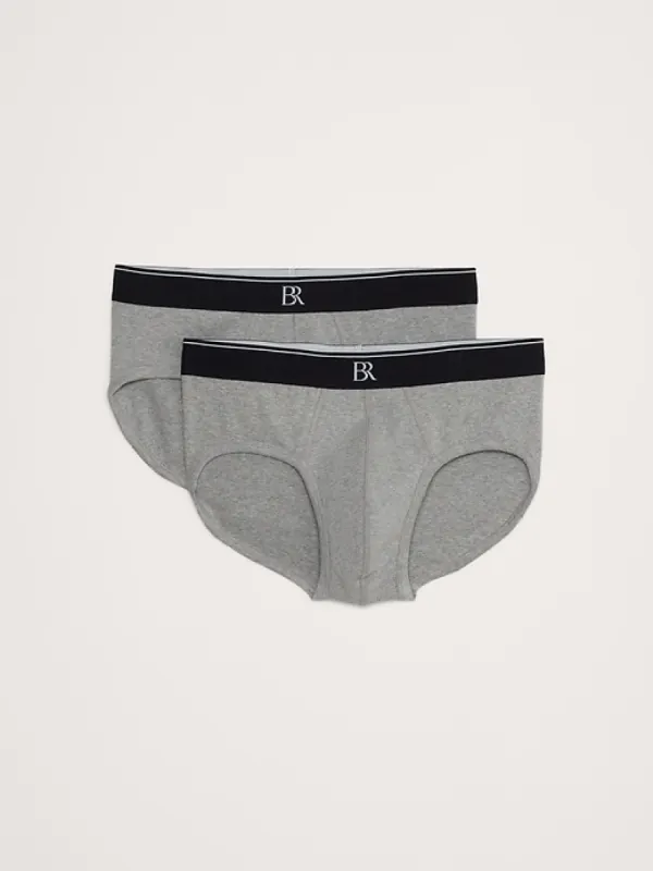 STRETCH SUPIMA® COTTON BRIEF 2-PACK sold by Banana Republic