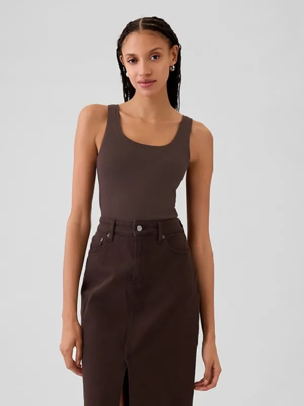 Modern Cropped Tank Top sold by GAP
