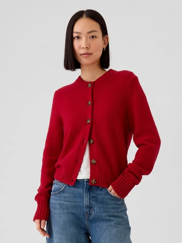 CashSoft Cropped Cardigan sold by GAP