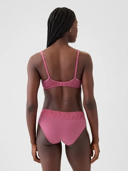 Unlined Lace T-Shirt Bra sold by GAP product image thumbnail 2