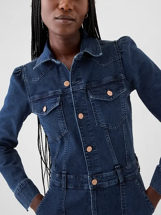 Western Denim Jumpsuit sold by GAP product image thumbnail 4