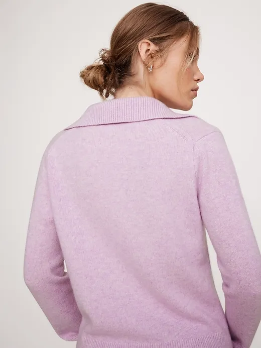 Cashmere Rugby Sweater Polo sold by Banana Republic product image thumbnail 2