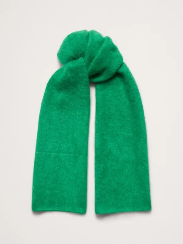 Brushed Wool-Cashmere Scarf sold by Banana Republic