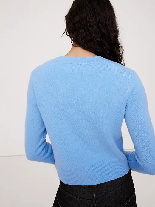 Relaxed Cashmere Cardigan sold by Banana Republic product image thumbnail 2