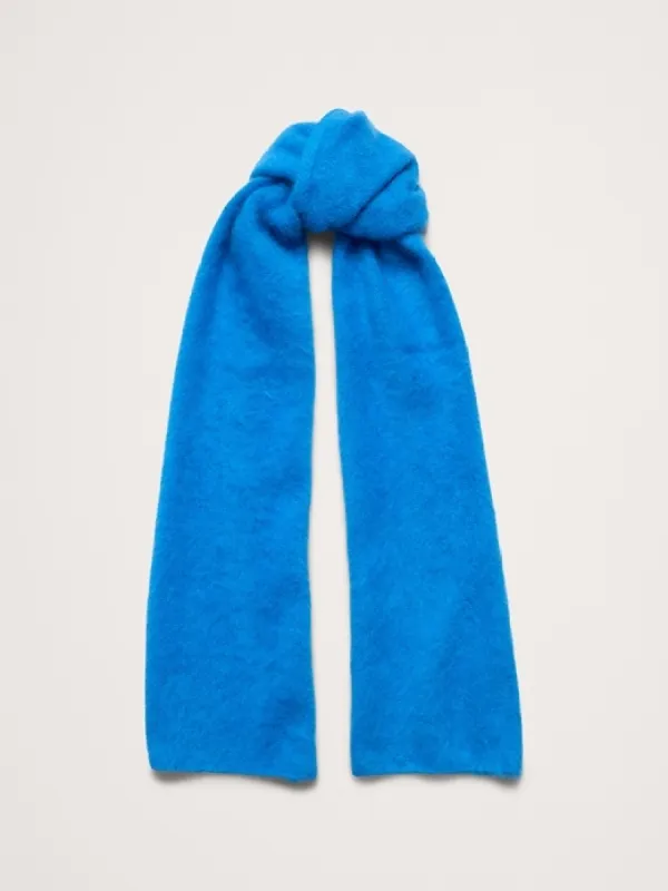 Brushed Wool-Cashmere Scarf sold by Banana Republic