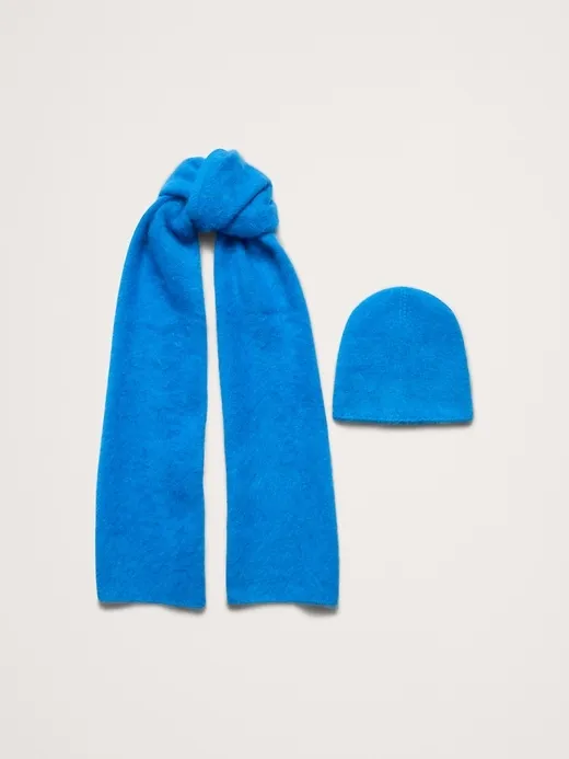 Brushed Wool-Cashmere Scarf sold by Banana Republic product image thumbnail 3