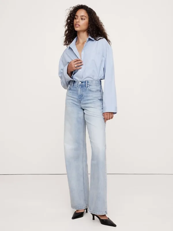 The Icon Classic Wide-Leg Jean sold by Banana Republic