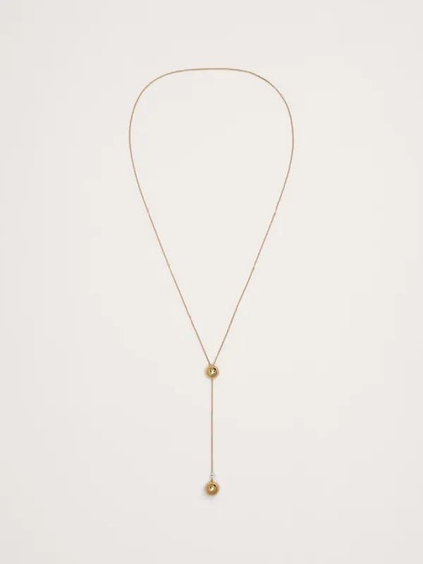 Spheres Y Necklace Aureus + Argent sold by Banana Republic