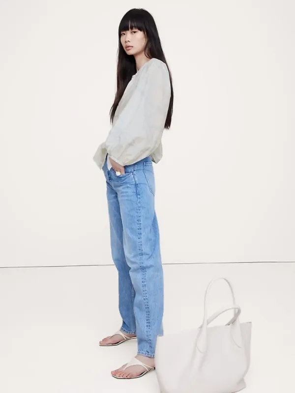 Cotton-Silk Blouse sold by Banana Republic