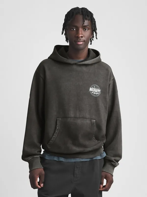 gap & madhappy globe hoodie sold by GAP