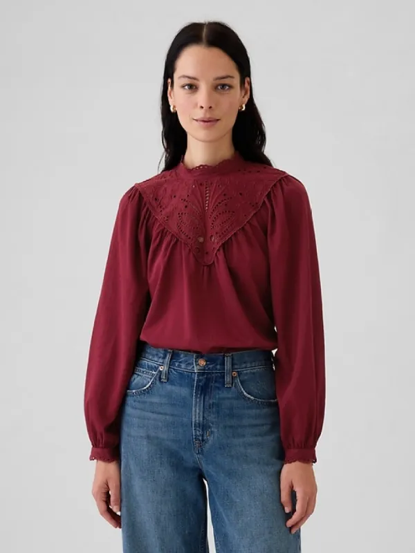 Crochet Top sold by GAP