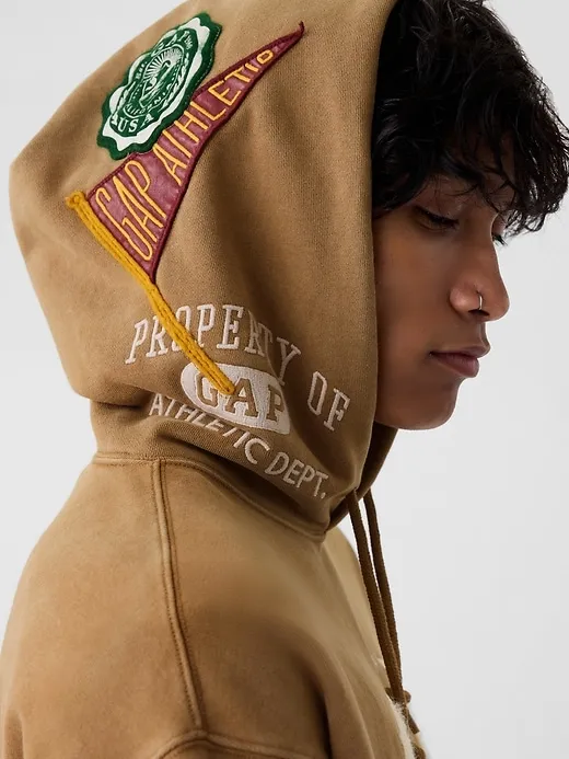 Heavyweight Arch Logo Hoodie sold by GAP product image thumbnail 4