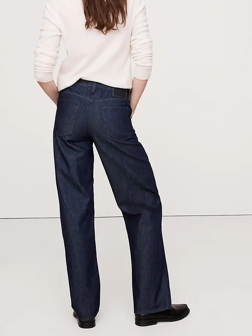 The Slouchy Straight Jean sold by Banana Republic product image thumbnail 2