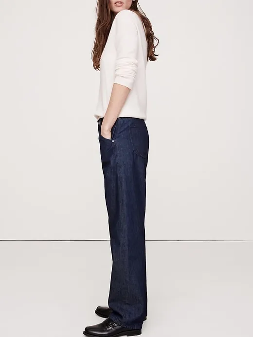 The Slouchy Straight Jean sold by Banana Republic product image thumbnail 3