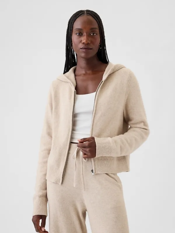 CashSoft Zip Sweater Hoodie sold by GAP