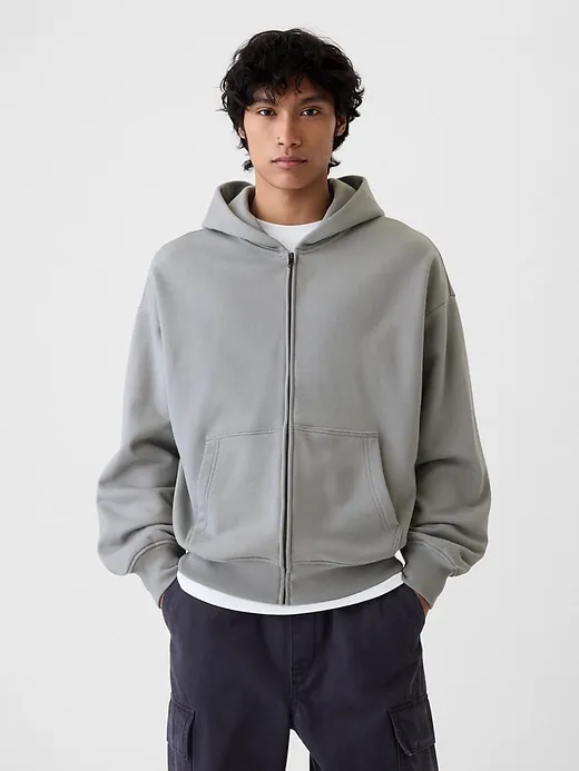 Heavyweight Zip Hoodie sold by GAP