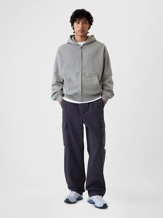 Heavyweight Zip Hoodie sold by GAP product image thumbnail 3