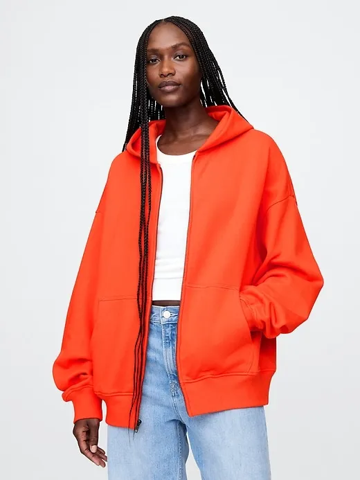 Heavyweight Zip Hoodie sold by GAP product image thumbnail 4