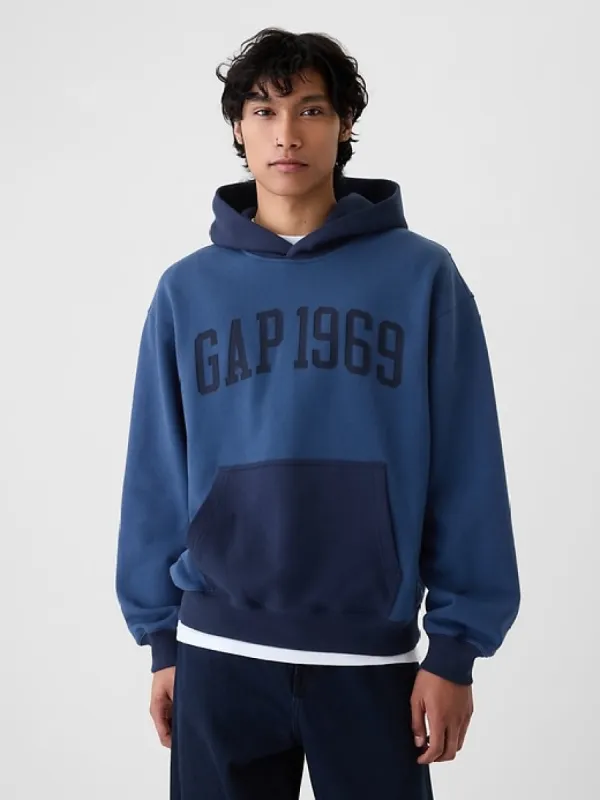 1969 Logo Colorblock Hoodie sold by GAP